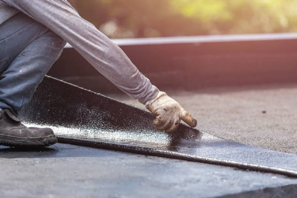 Professional Waterproofing technician working in Hollywood, MD